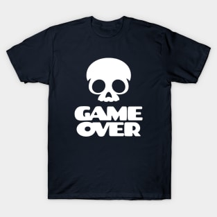 Game over - skull of death T-Shirt